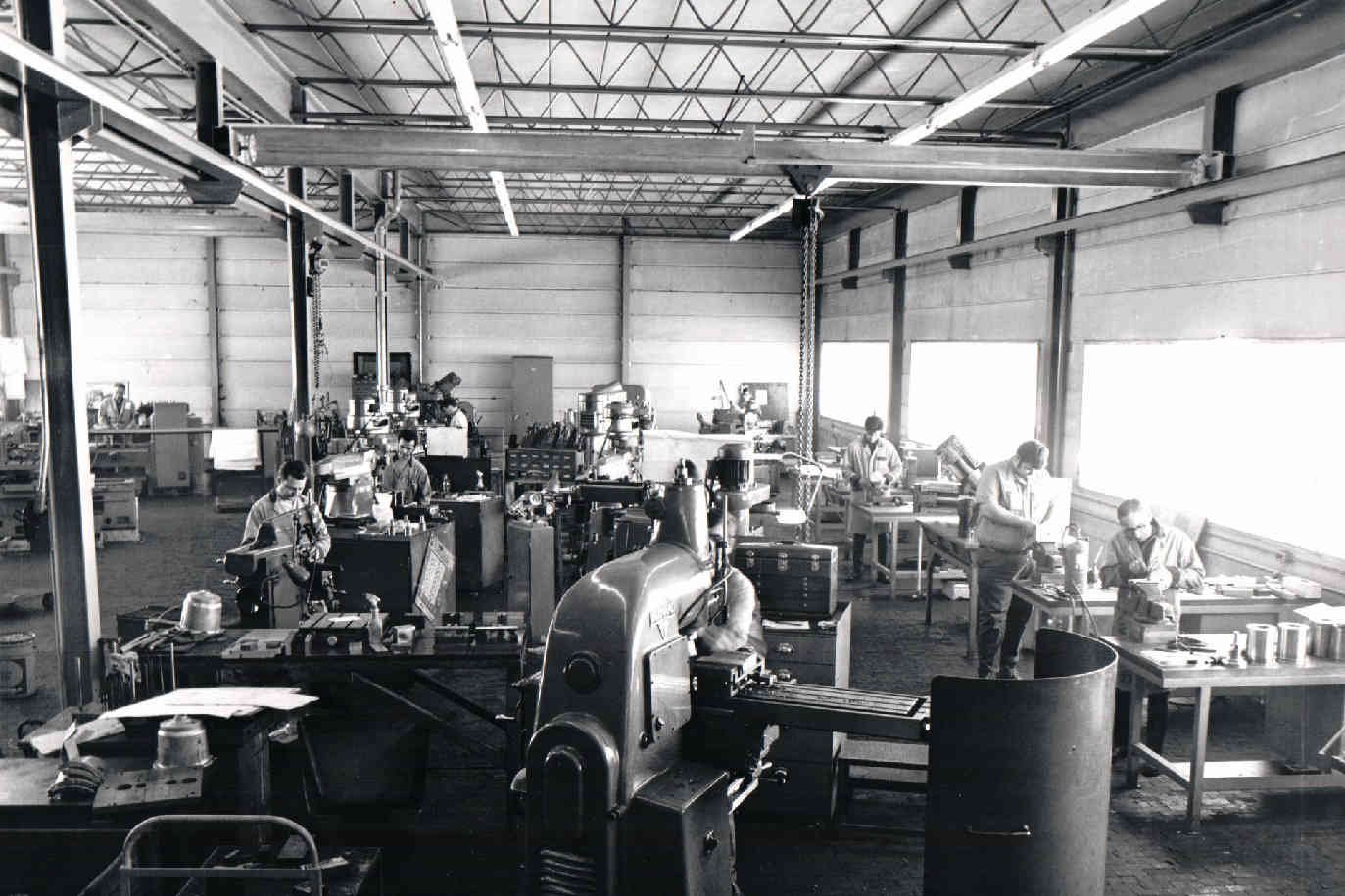 K & K Tools shop in its early days